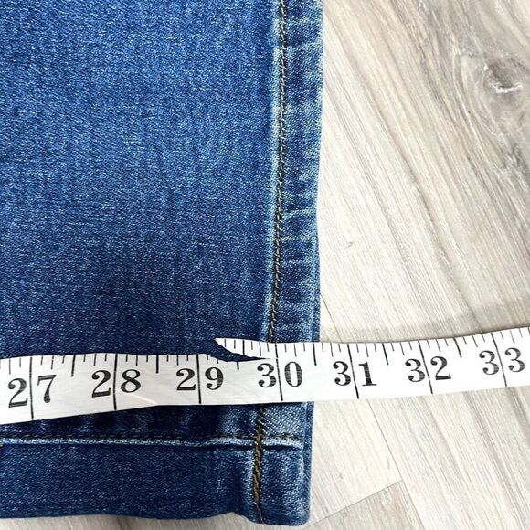 Judy Blue Jeans Women’s24W Straight Leg Dark Wash Denim Blue Plus Size - Picture 8 of 8